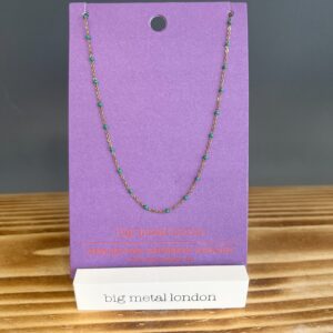 Big Metal London - The Lily Stainless Steel Necklace
